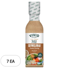 비비드키친 저당 참깨 드레싱, 235g, 7개