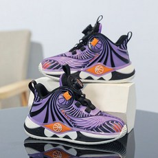 熱麥 男童籃球鞋子鞦季2025新款兒童運動鞋防滑減震小學生比賽訓練球鞋