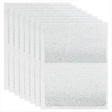 8 시트 반짝이리 모조 다이아몬드 철도 16 PCS 유리 유리 모조리 아플리케 크리스탈 모조 다이아 스톤 데칼 의류, 하얀색