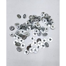 [캔들메이드] 심지텝(소) 지름 1.2 X 높이 0.4 cm, 100개, 실버