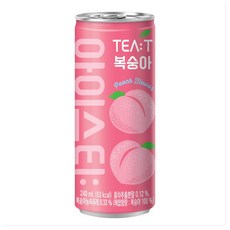 대일음료 TEA:T 아이스티 복숭아, 30개, 240ml