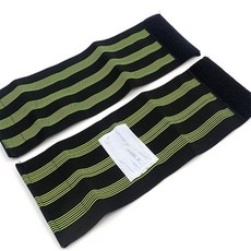 럭키땡큐 야간 운동 안전용 형광 반사 밴드 2개 반사띠, 기본형