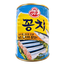 (무)오뚜기 꽁치캔, 400g, 3개