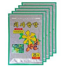 치자 한방패드 25매 X 5개 총125매 건강패드 한방 치자 패드 타입, 5세트