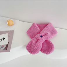 리너지 보들 양털 아동용 목도리 머플러