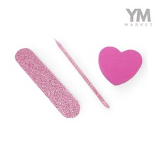 YM 네일 파일 키트 손톱정리세트, 1세트, 혼합
