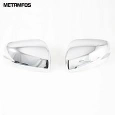 스바루 아웃백 카본 파이버 사이드 미러 커버 트림 보호 캡 자동차 스타일링, 1개, 1. ABS Chrome Plastic