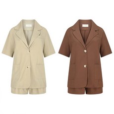 JJ지고트 반팔자켓 반바지 세트 GN6N0JK63