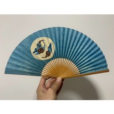 精品摺扇 趣味扇面, 如圖所示, 1個