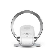 無葉風扇 BSMI認證 附遙控器 循環扇, 銀白色