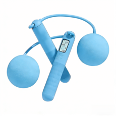 DBL 智能計數負重跳繩, 無繩大球 藍色, 1個