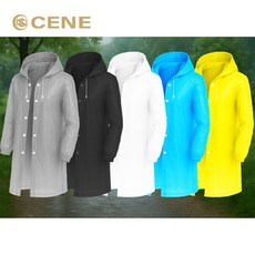 통통피싱 카포스 세네 EVA 프리미엄 우비 (다회용 우비), 옐로우