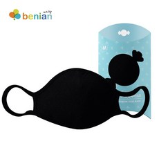 베니앙 아기 키즈 어린이 유아면마스크 KC인증, 꼬까망-S, 1개, 1개입