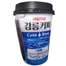 서울우유 강릉커피 콜드브루 라떼, 250ml, 10개