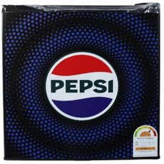 구델 PEPSI 1도어 미니 냉장고 RPS47BDB 43L 냉장전용 블랙색상, 블랙
