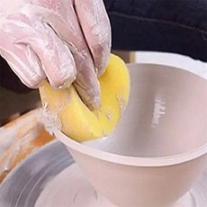 살림리빙 도자기스폰지10p 도자기공예 점토만들기 공예용스펀지