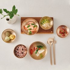 안성 방짜유기 유기그릇 1인 반상기 세트 10P, 02. 단품 개별 포장