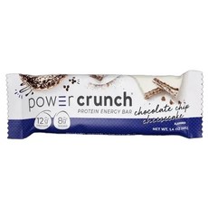 Power Crunch Power Crunch 巧克力脆片起司蛋糕蛋白棒, 1個, 40g