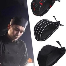 메쉬 망사 리본 두건 식당 주방 위생 업소용 작업모 OC_0209TG