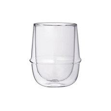 킨토 크로노스 더블월 커피컵 이중유리 250ml, 클리어, 1개