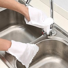 부직포 장갑 청소용 일회용 먼지제거 창틀닦기, 대