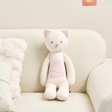 [MODERN HOUSE 중계점] 보들보들 캣토리 애착인형 L PY0823002, 1개, 아이보리