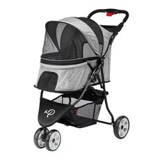 現貨含運《百嬌客 》Glacier 寵物輕量推車 灰色, 1個