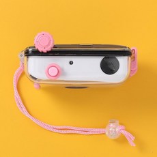 달빛M 방수 토이카메라 화이트핑크 컴팩트카메라
