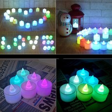 한빛 LED 캔들 컬러캔들