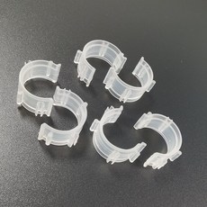 보빈 수집 실밥 수납 보빈 보빈 고정 클립 빠짐 방지, 투명, 1개