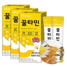 비타민C 품은 천연 야생화 벌꿀 간편 스틱 30P, 상세설명 참조
