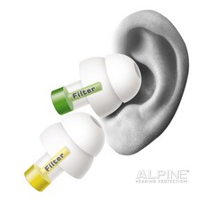 Alpine MotoSafe 耳塞 荷蘭 騎士濾音器 重機 騎車 Pro 摩托車 Race 降噪, 1套