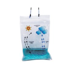 초중등 간이실험 물의순환과정(1인용)-지퍼백식 (10개) 과학수업