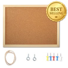 에이트몰 게시판꾸미기 벽걸이 코르크 보드, 소나무
