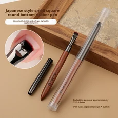 카니우 네일 아트 샌달우드 니들 튜브 풀링 펜 우든 라이너 브러쉬 (얇은 디테일 DIY 페인팅 라인 그리기용, 1개