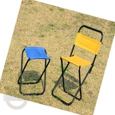 마스온 캠핑의자 보조의자 휴대용 간이의자, 등받이형