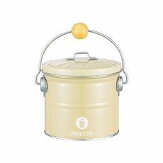 日本 OBAKETSU 手工製蚊香桶(小) 復古工業質感 露營蚊香罐 露營防蚊 戶外驅蟲, 象牙色