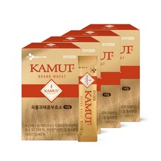 CJ 바이오코어 카무트 곡물콤부효소 14포, 28g, 4개