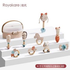 아기용품 아기 장난감 아동 딸랑이, 무대 전면 9피스 세트(0M+)