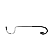 戶外露營雙向S型掛鉤 帳篷燈吊掛架, 迷你豬尾巴（黑色）, 1個