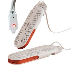 현대 성인용 신축형 신발 건조기 H-06, 화이트 + 오렌지