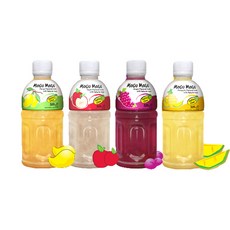 모구모구혼합 4종 망고 사과 포도 파인, 24개, 320ml