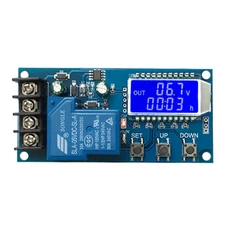 납산 리튬 배터리 충전기 모듈 6-60V 10A LCD 디스플레이 제어 보호 자동 1224V, 01 30A