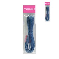 팔땨 칼라 지끈 2mm 파랑 만들기재료 꾸미기재료 비즈공예