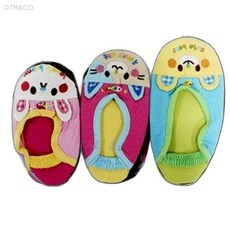 귀염이 동물 캐릭터 가족 덧신 어린이집실내화