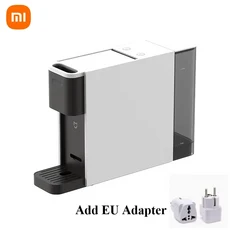 2025 새로운 Xiaomi Mijia 캡슐 커피 머신 N1 완전 자동 홈 휴대용 집중 원 키 추출, 01 Add EU Adapter