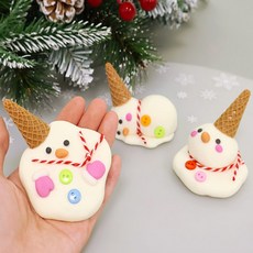 (쪼물락비누)눈사람 비누 만들기 (5인용)-SFJ