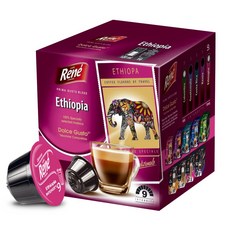 르네 돌체구스토 호환캡슐 에티오피아 예가체프, 7g, 16개입, 2개