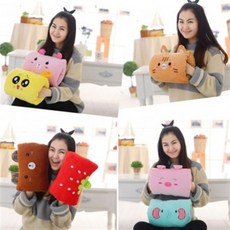 (아나쿠) 꿀낮잠에 필요한 캐릭터 낮잠베개, 그린개구리