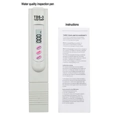 TDS 온도 수질 모니터링 펜 LCD 디스플레이 고정밀 산도 계량기